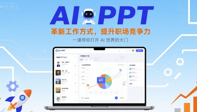 AI+PPT：革新工作方式，提升职场竞争力，一课带你打开 AI 世界的大门-苏柒资源库