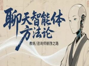 聊天智能体方法论-咨询师教师个人IP教程,咨询师教练躺賺之路-苏柒资源库