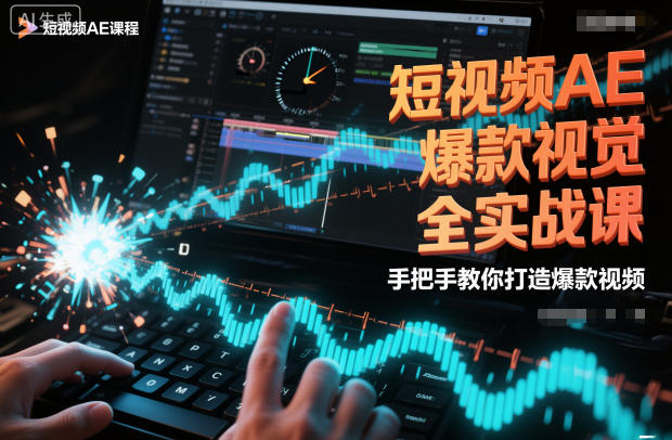 短视频AE爆款视觉全实战课，手把手教你打造爆款视频-苏柒资源库